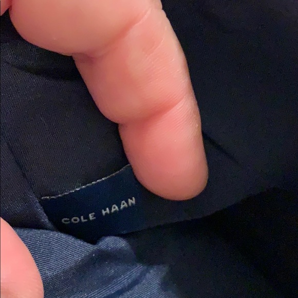 Cole Haan Leather Zipper Bag - Picture 8 of 9